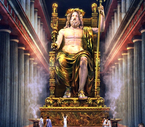 004 Estatua De Zeus En Olimpia